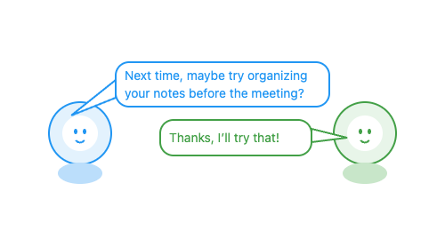 How to Receive Feedback Cartoon